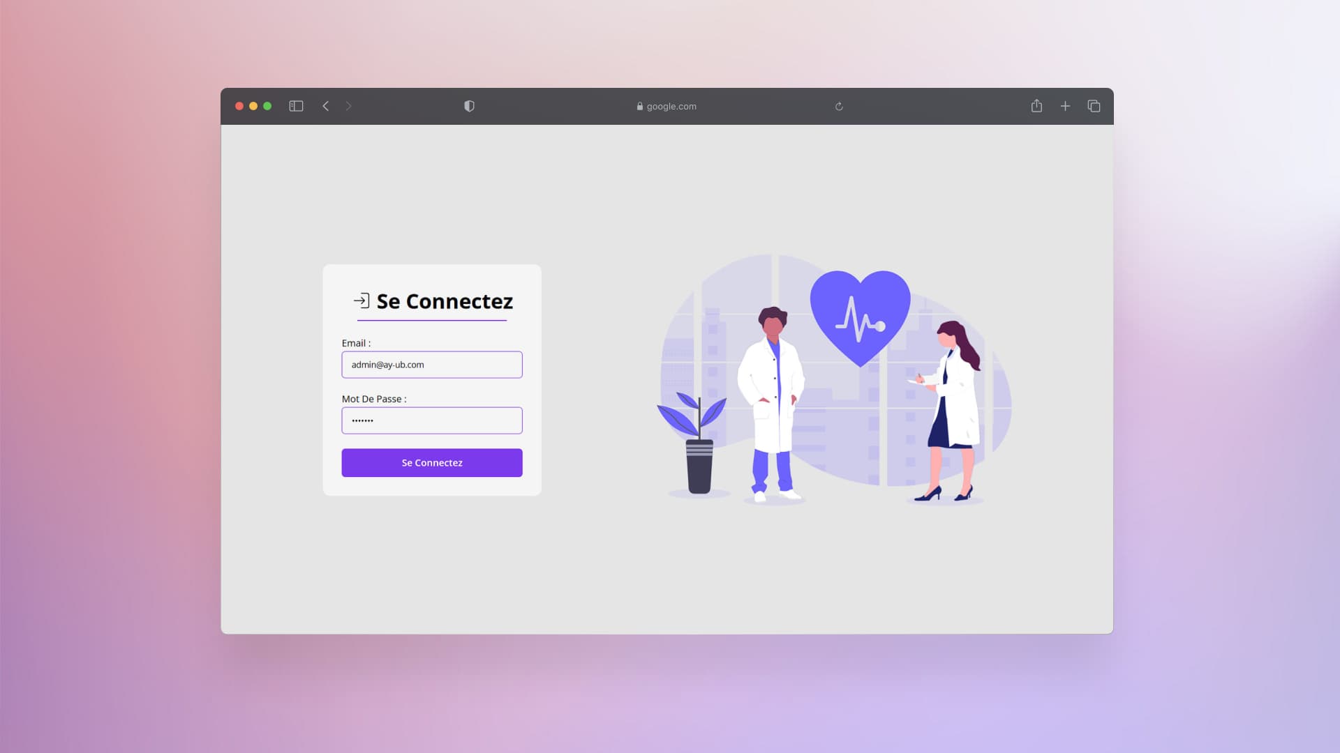 Login Page